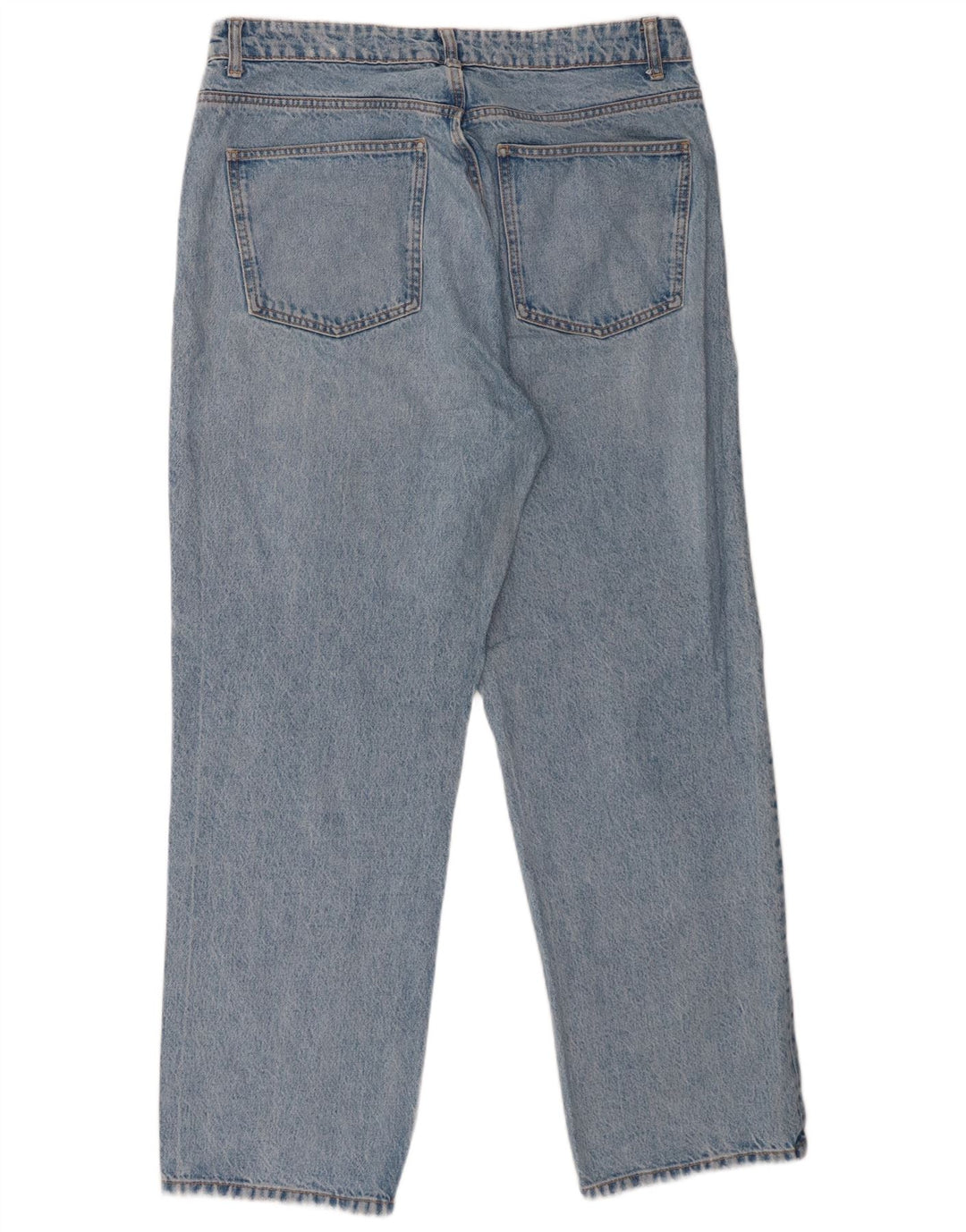 Женские прямые джинсы Zara EU 46 XL W36 L29 синие