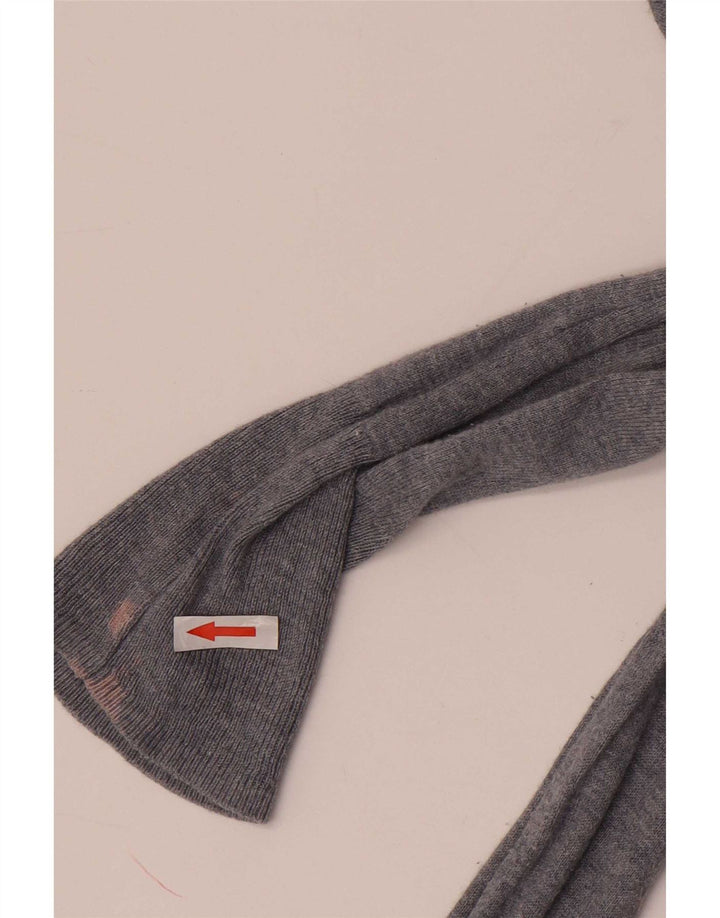 Женский открытый кардиган Zara UK 12, средний серый цвет