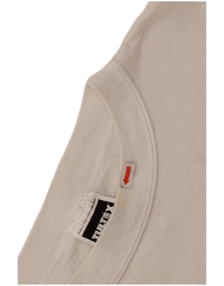 TULTEX Женский свитер с рисунком UK 16, большой белый хлопок