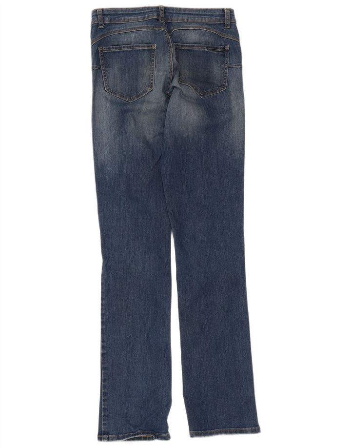 Женские узкие джинсы Benetton W28 L32 синие