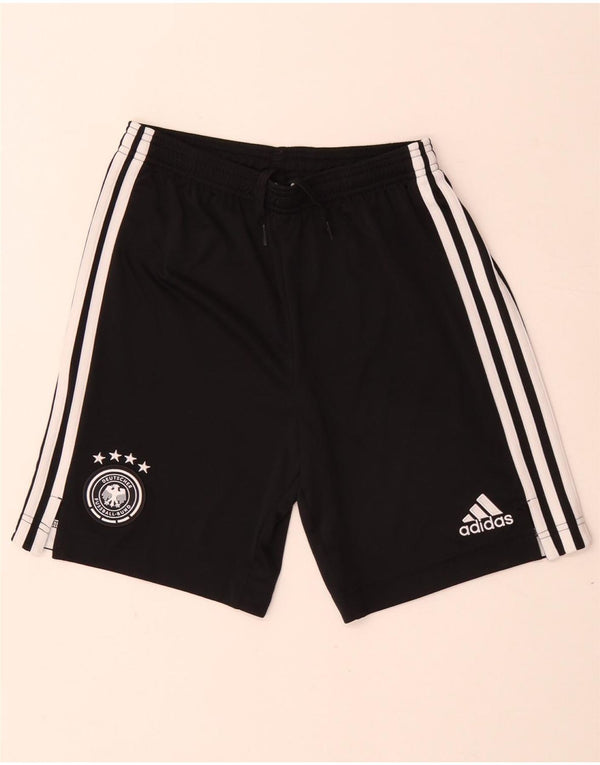 Спортивные шорты Adidas Boys Deutscher Fussball Bund 13-14 лет, черные