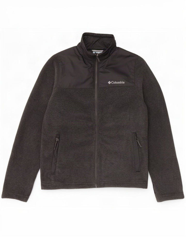 Мужская флисовая куртка Columbia UK 34 XS серая, полиэстер