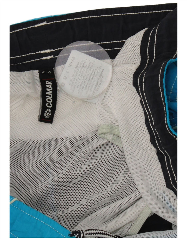 Colmar Женские шорты для плавания IT 48 XL Синие с цветными блоками Полиамид