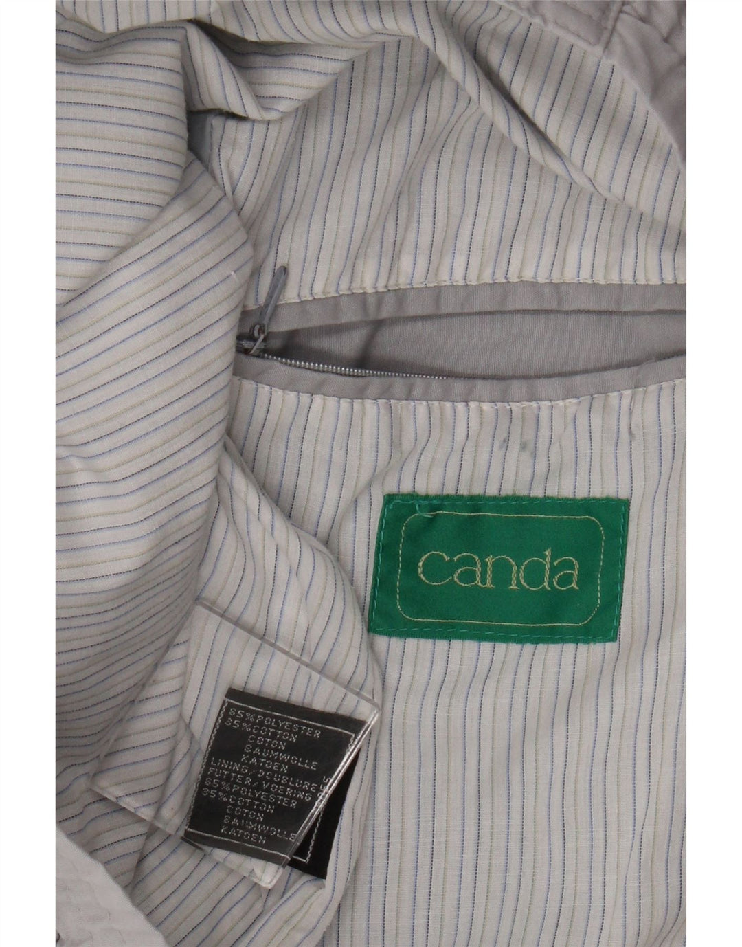 Мужская куртка-бомбер Canda UK 42 XL, синий полиэстер
