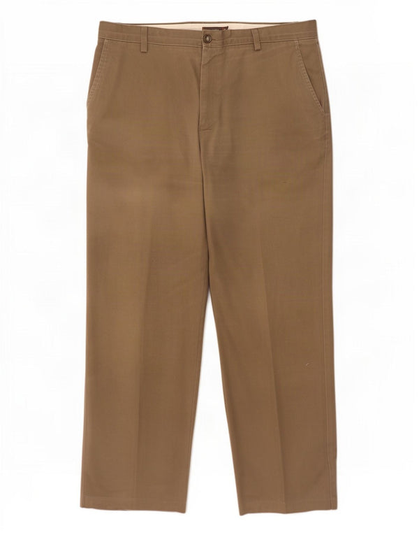 Мужские прямые брюки-карго Dockers W38 L32, хлопок цвета хаки