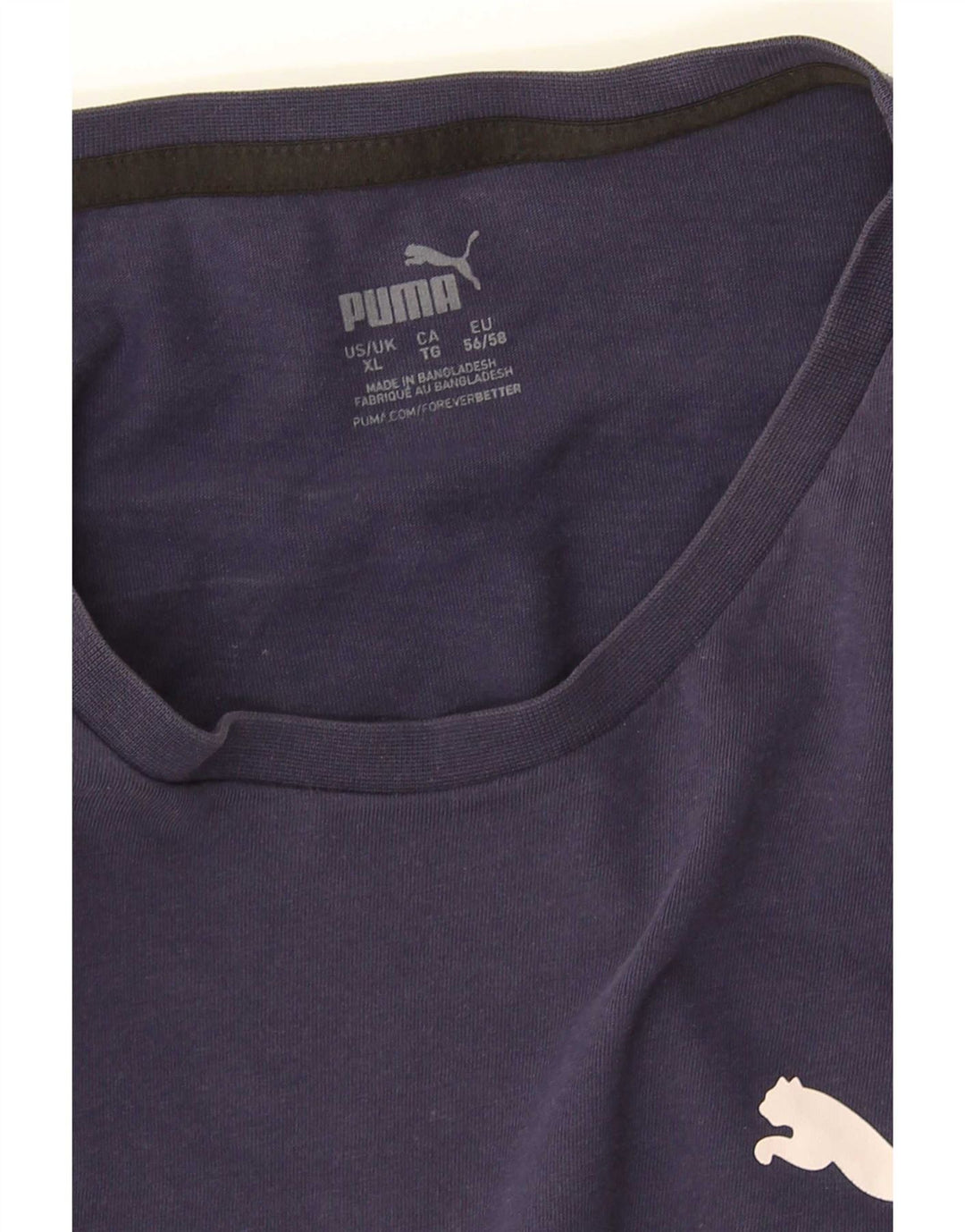 Мужская футболка Puma Top XL темно-синяя