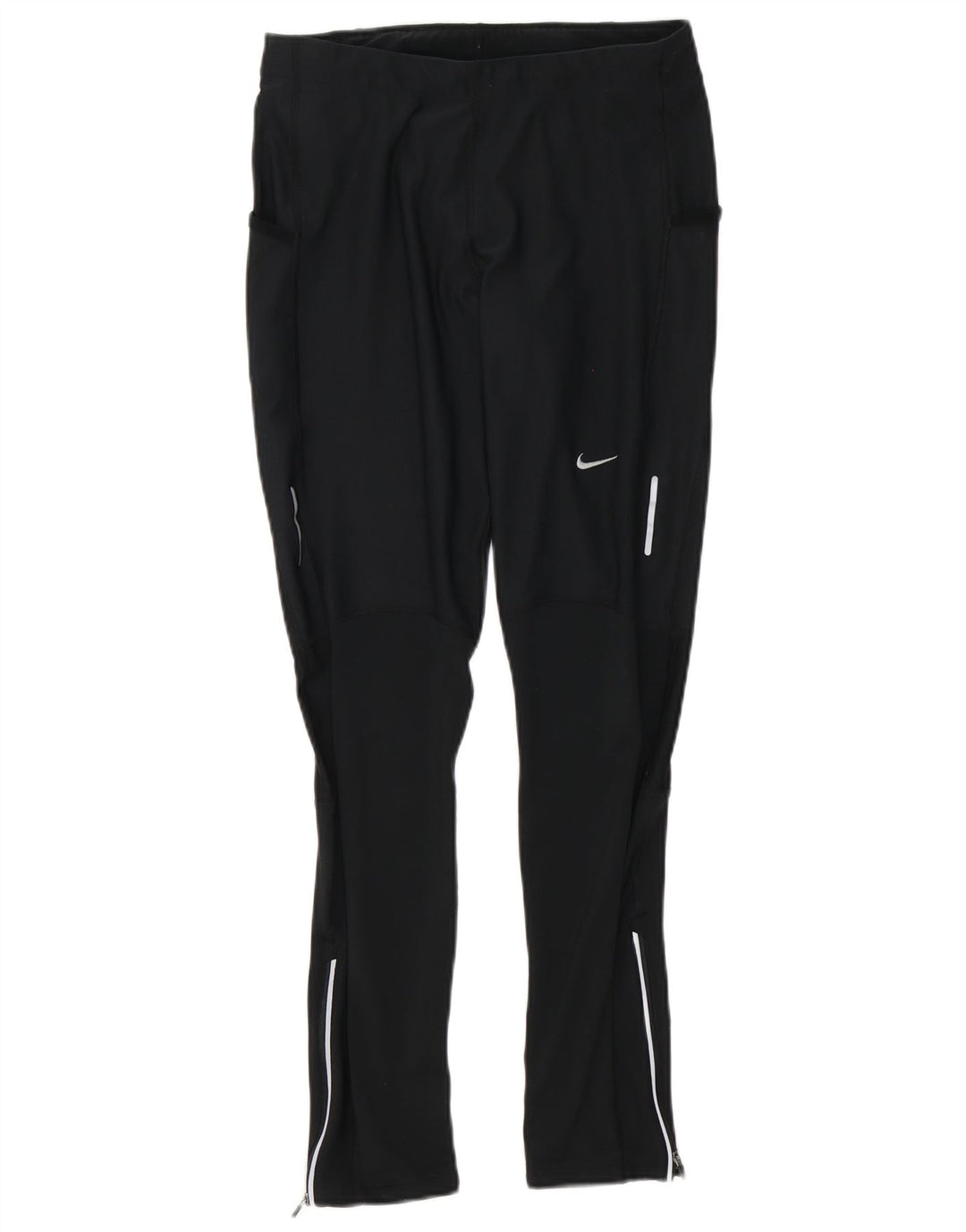 Женские беговые леггинсы Nike UK 14, большие черные полиэстер