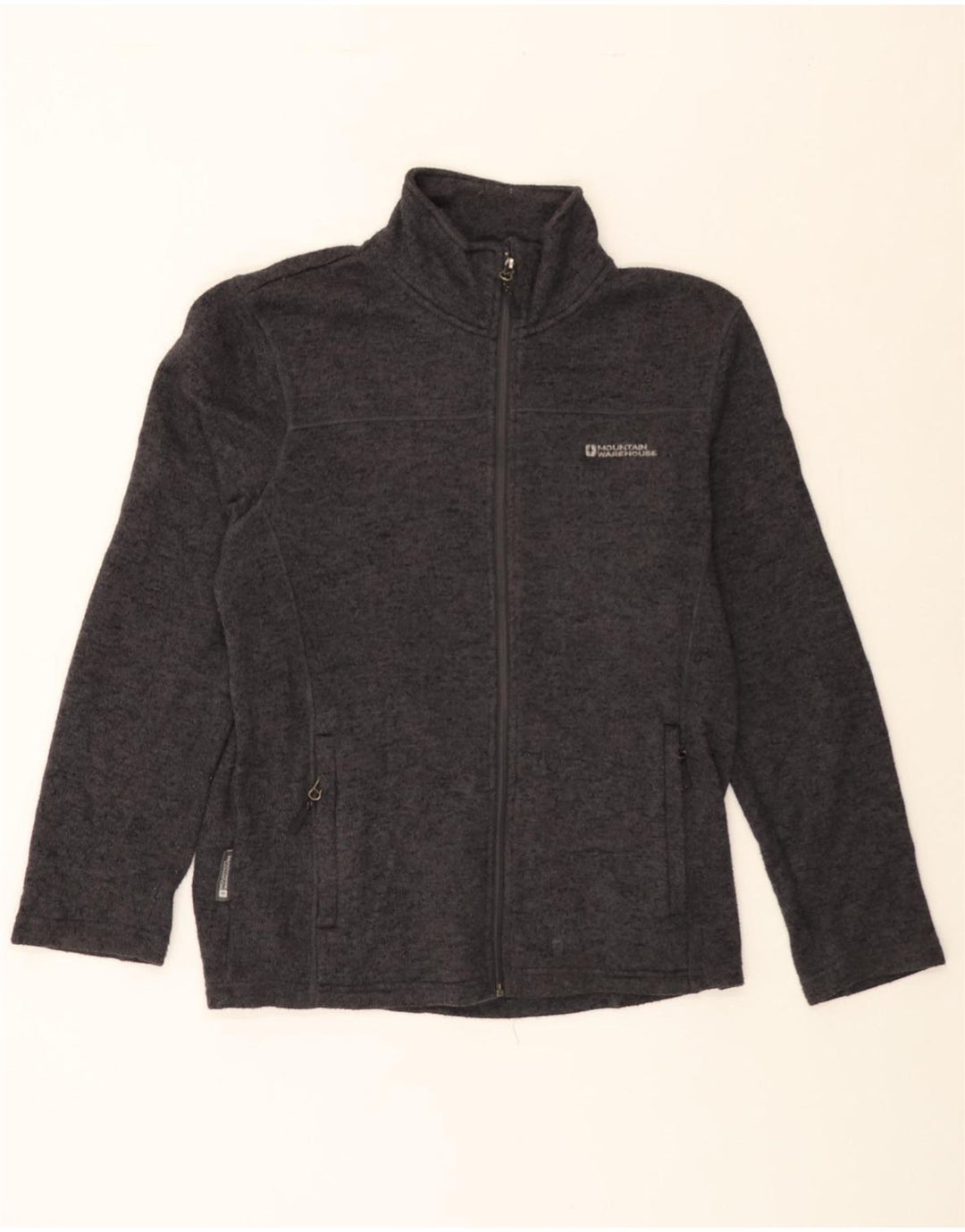 MOUNTAIN WAREHOUSE Mens Tracksuit Top Jacket Small Grey Polyester Vintage Mountain Warehouse and Second-Hand Mountain Warehouse from Messina Hembry 