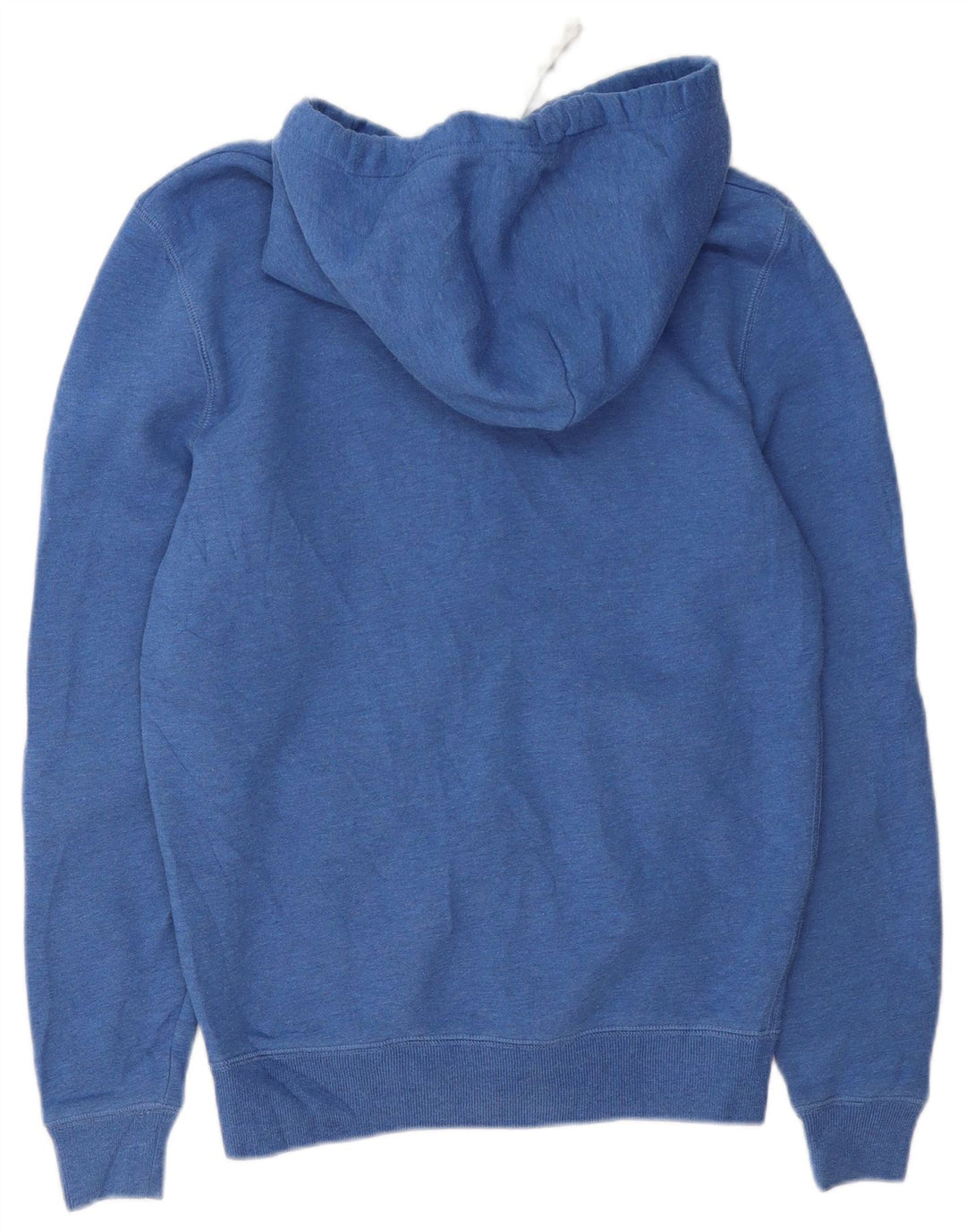 JACK WILLS Мужской свитер с капюшоном на молнии, маленький синий, хлопок