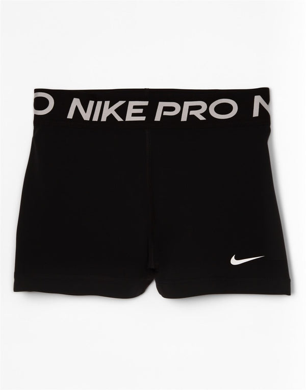 Женские спортивные шорты с графическим рисунком Nike Dri Fit UK 6 XS, черные спортивные