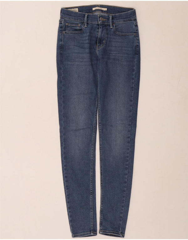 Женские джинсы LEVI'S 710 Super Skinny W27 L30 синие, хлопок