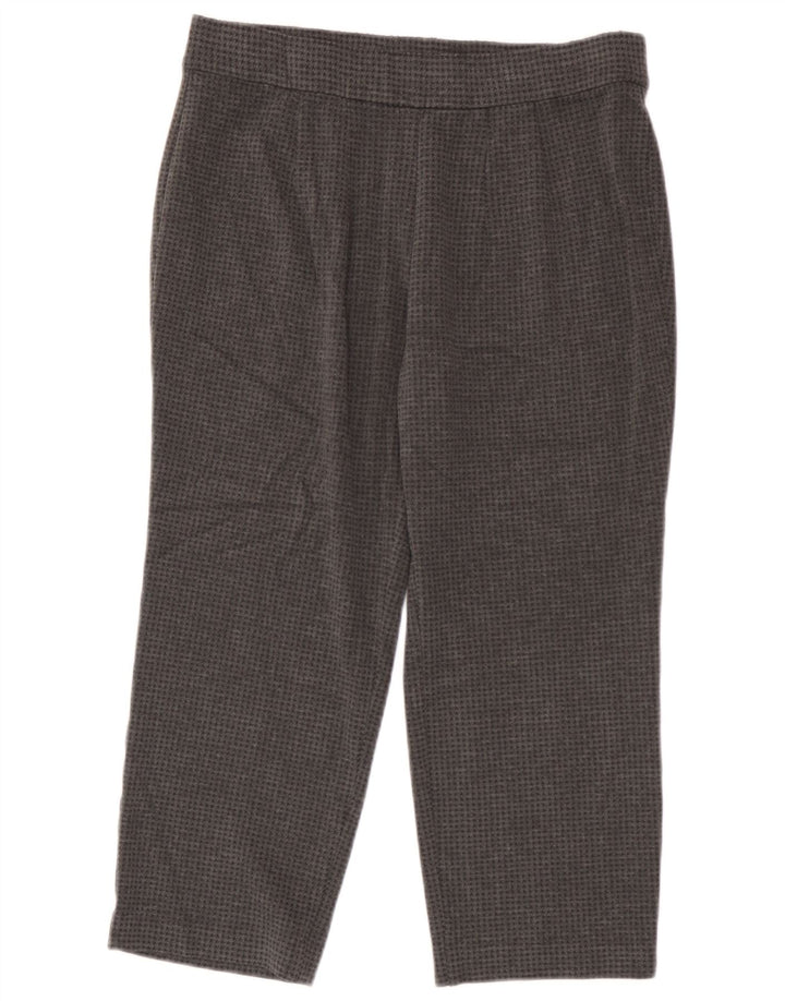 Женские укороченные брюки Marks & Spencer UK 16, большие W34 L23, серые
