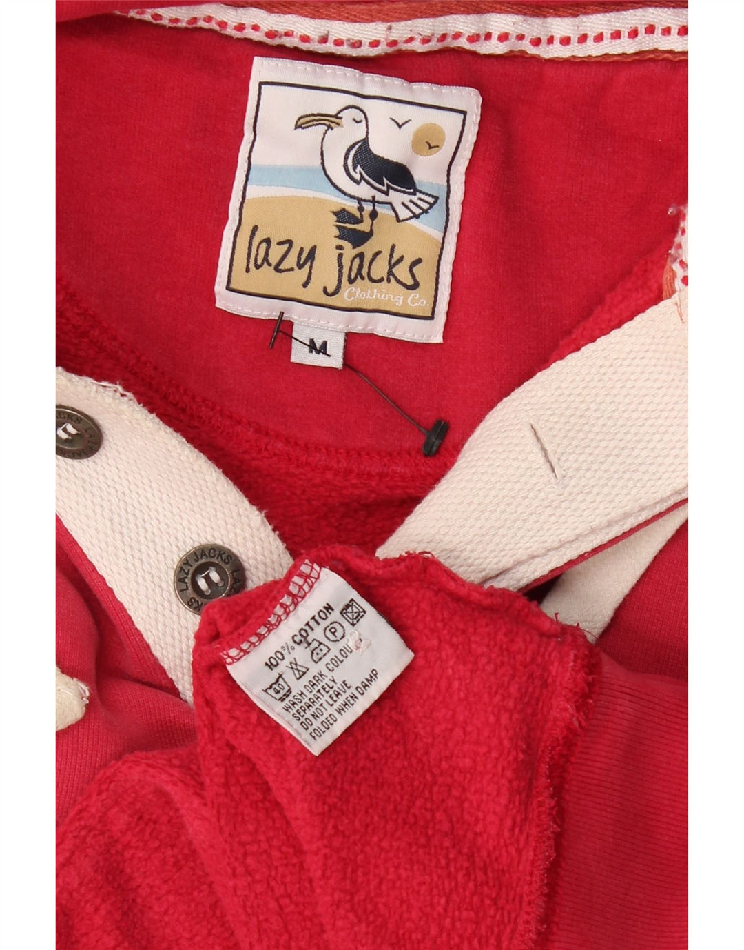 Мужской джемпер с капюшоном VINTAGE, красный, хлопковый