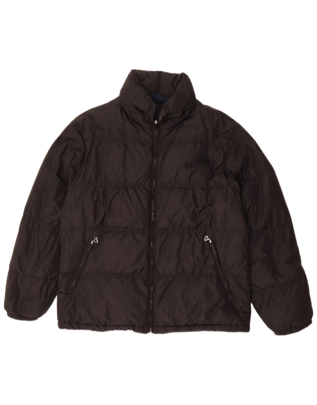 Мужская стеганая куртка Ellesse UK 38 средний черный полиамид