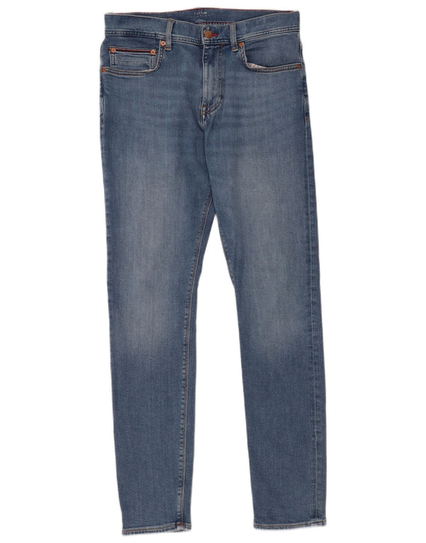 Мужские джинсы скинни Tommy Hilfiger Layton W32 L32, синий хлопок