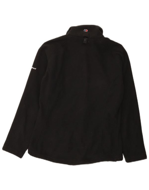Женская флисовая куртка Berghaus UK 10, маленькая, черная, полиэстер