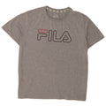 Fila Мужская футболка с рисунком Top 2XL Серый полиэстер в крапинку