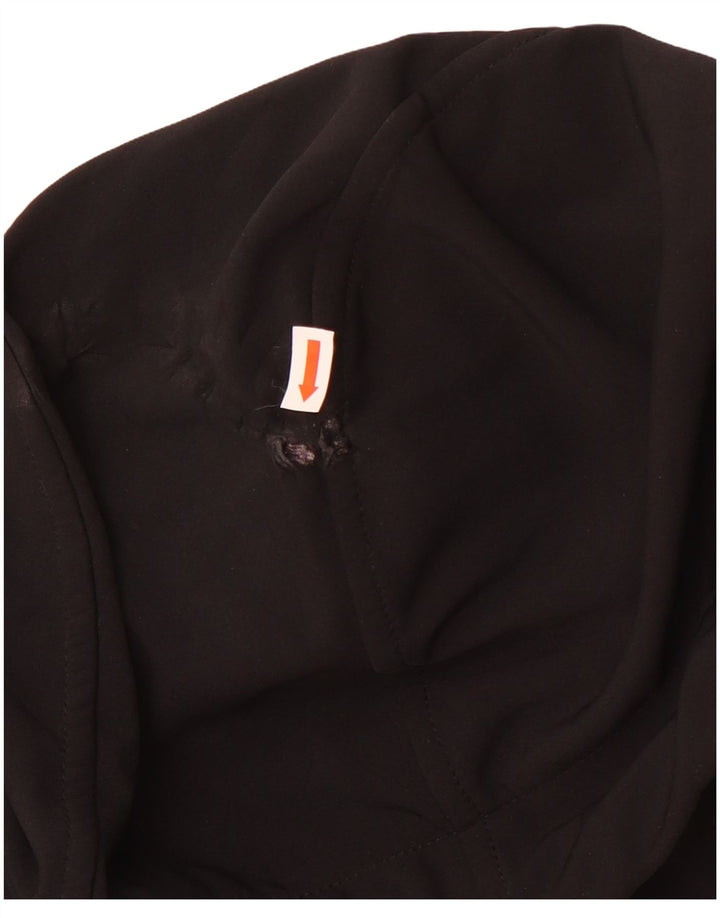 Мужская ветровка CMP с капюшоном UK 40, большая черная полиэстер с цветными блоками