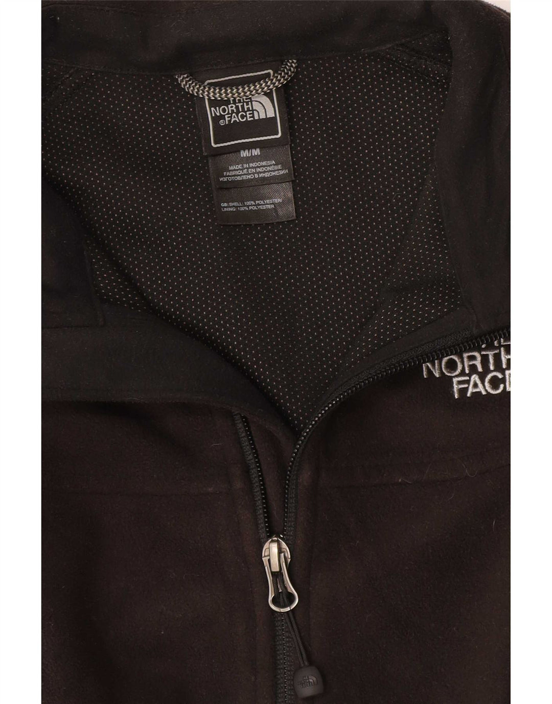 Женская флисовая куртка The North Face UK 12, средний черный полиэстер