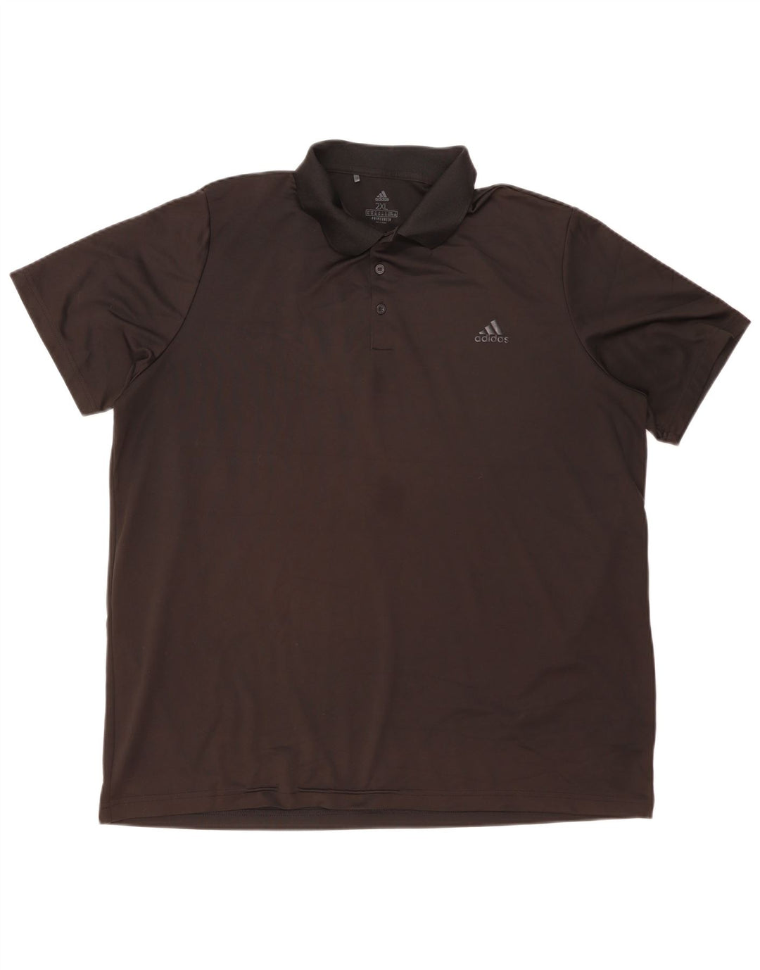 Мужская рубашка-поло ADIDAS 2XL черная, полиэстер
