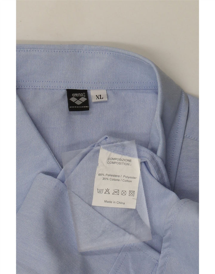 Мужская рубашка Arena XL синяя из полиэстера