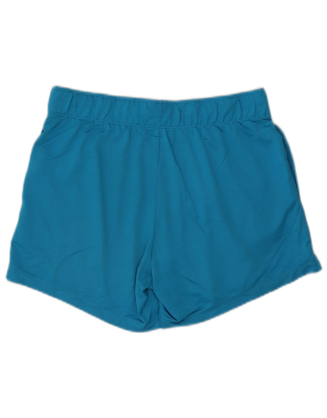 Женские спортивные шорты NIKE Dri Fit UK 10, маленькие синие, полиэстер