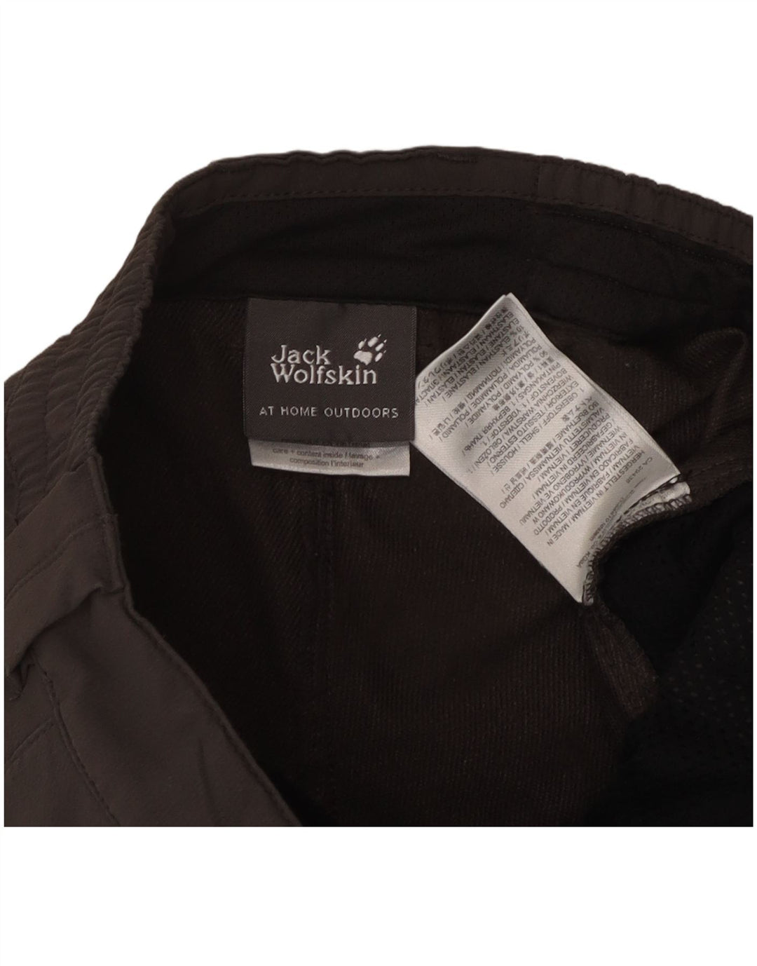 JACK WOLFSKIN Женские брюки карго UK 8 Small W28 L31 Серые цветные блоки