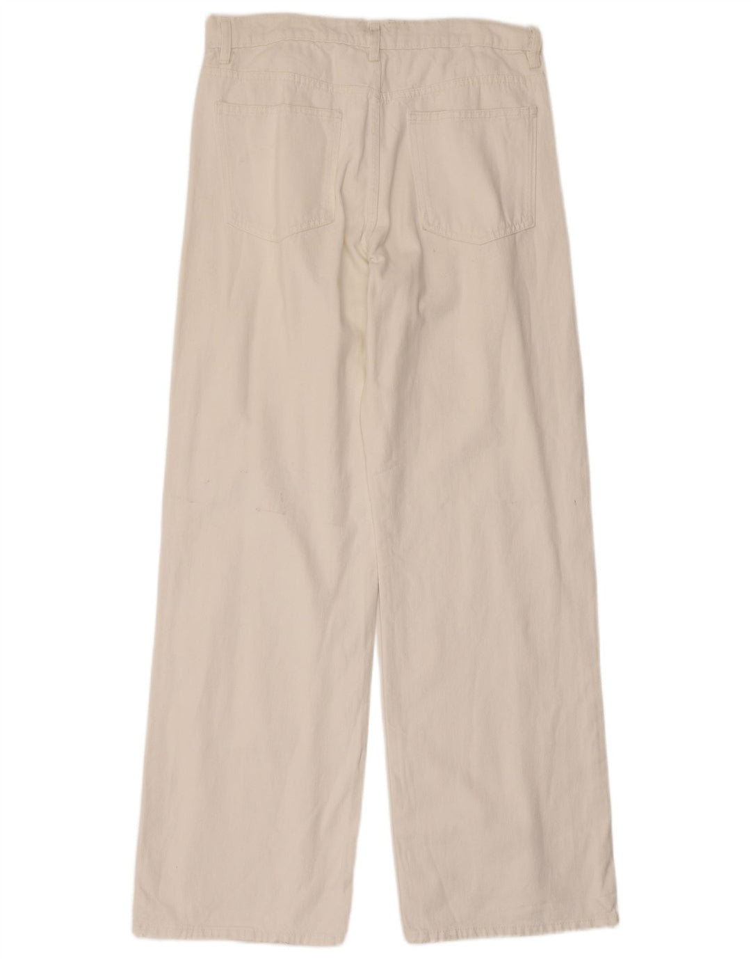 Женские широкие джинсы Zara EU 40 Medium W30 L32 белые