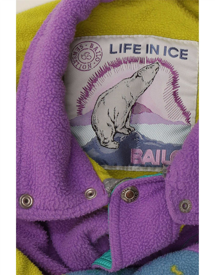 Женская флисовая куртка Bailo UK 42 XL разноцветная с цветными блоками