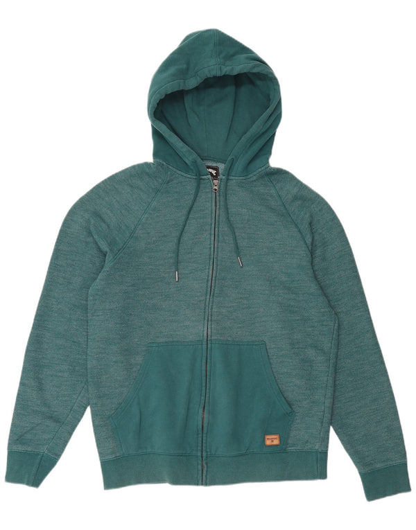Мужской свитер с капюшоном на молнии Billabong XL, зеленый хлопок