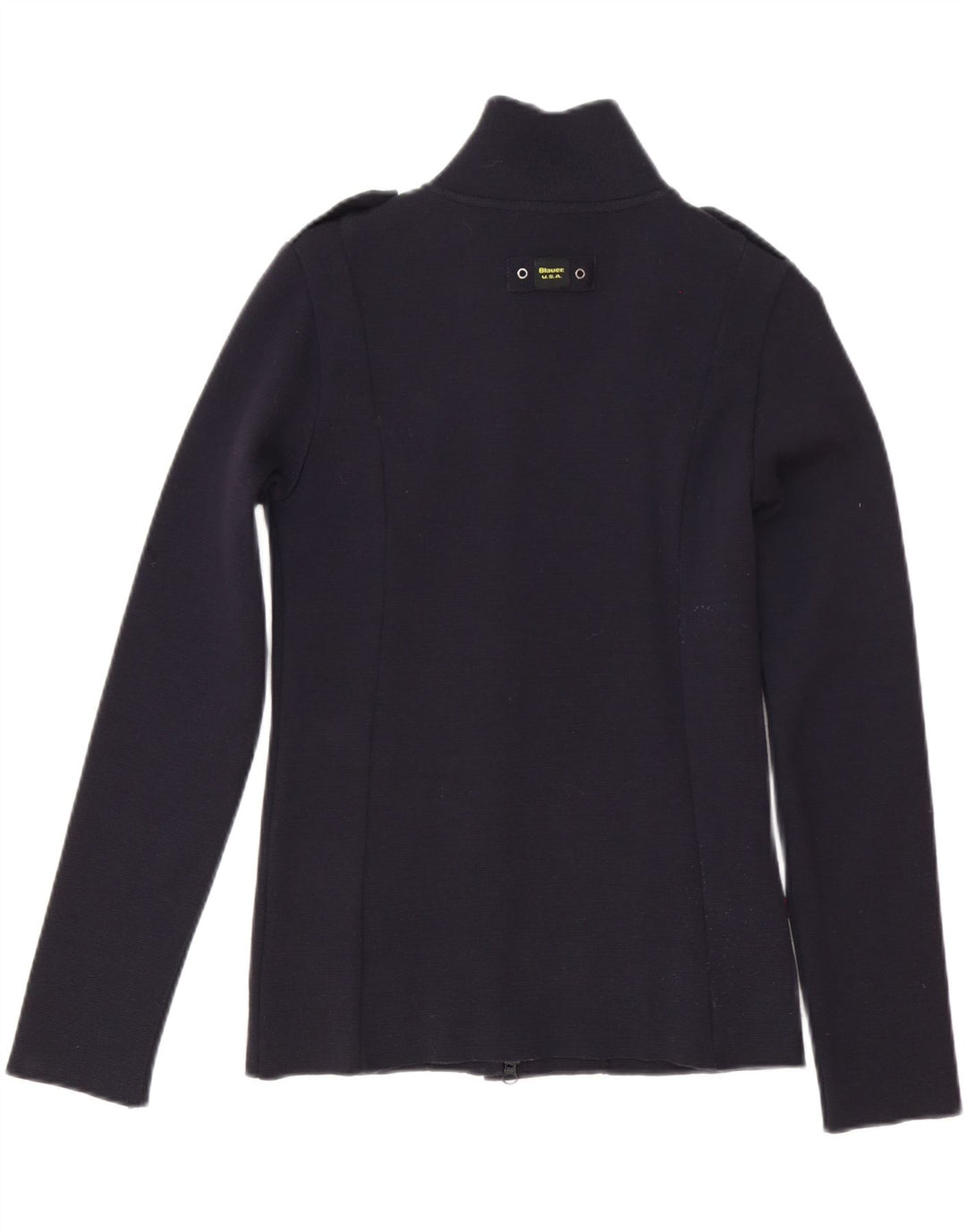 Женский кардиган Blauer UK 10, маленький, темно-синий, шерсть