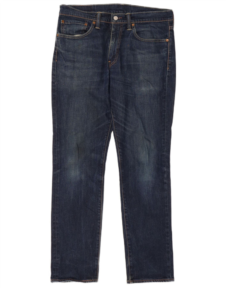 Мужские джинсы Levi's 511 Slim W34 L32 Темно-синие, хлопок