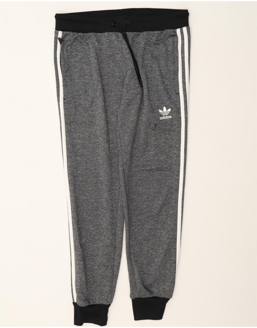 Женские спортивные брюки Adidas Joggers UK 12, средний серый полиэстер