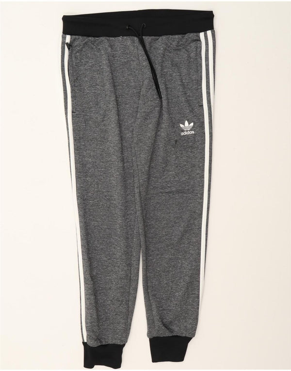 Женские спортивные брюки Adidas Joggers UK 12, средний серый полиэстер