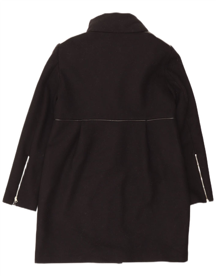 Liu Jo Женское пальто IT 48 XL Черное Шерстяное