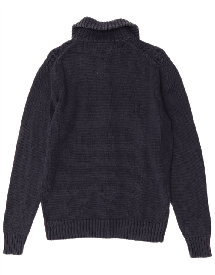 Мужской кардиган Zara, средний темно-синий