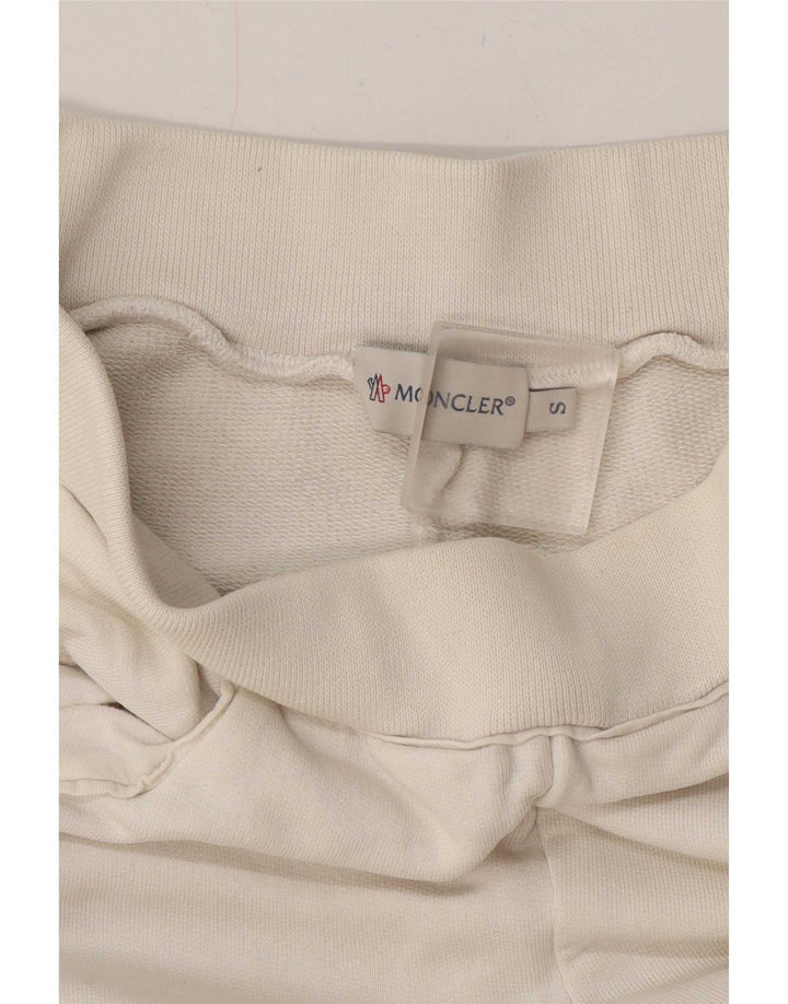 Moncler Женские спортивные брюки Joggers UK 10, маленькие белые