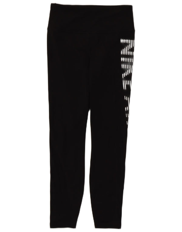Женские леггинсы с рисунком Nike Dri Fit UK 8, маленькие черные