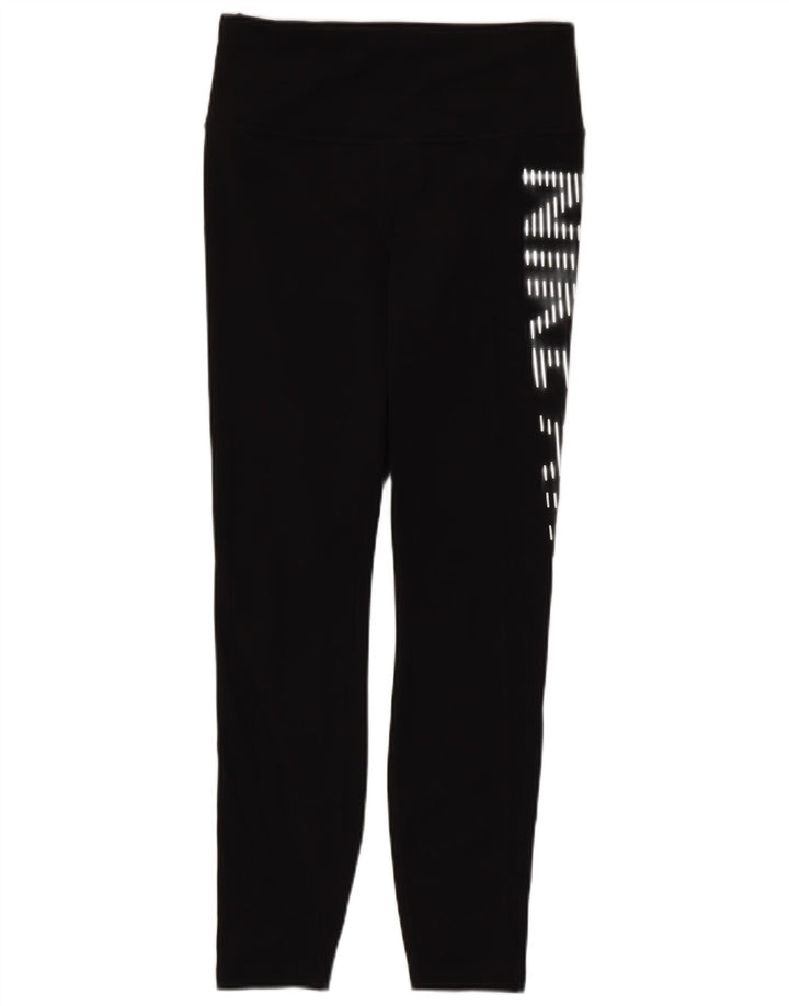 Женские леггинсы с рисунком Nike Dri Fit UK 8, маленькие черные