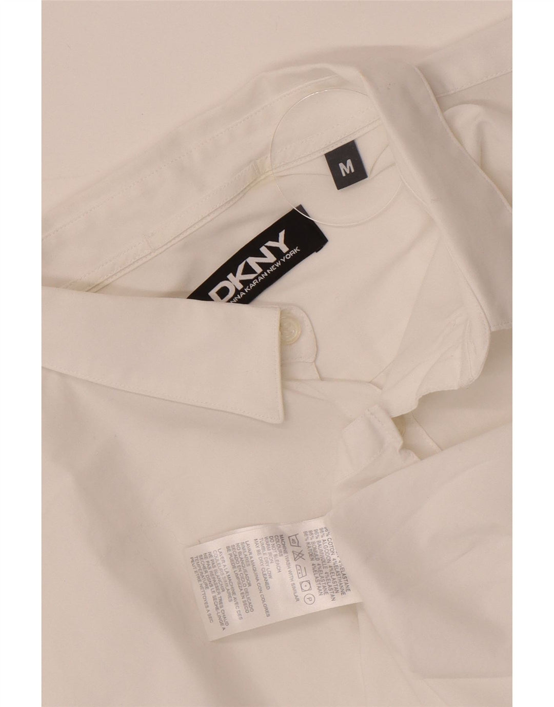 Рубашка Dkny для мальчиков 15-16 лет, средний размер, белый хлопок, хлопок