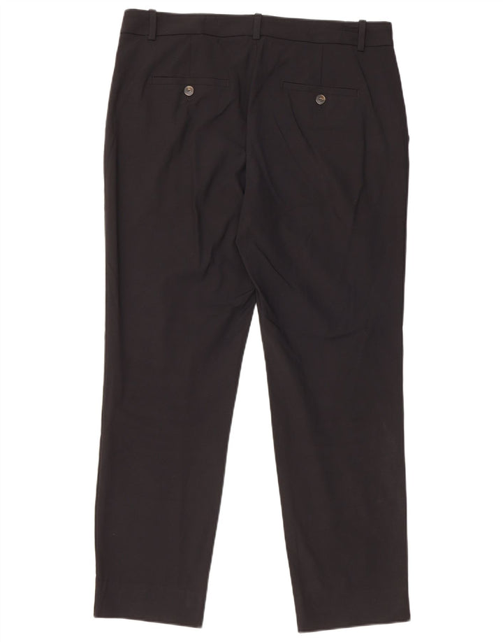 MASSIMO DUTTI Женские брюки костюмные прямые EU 40 Medium W30 L27 Черный