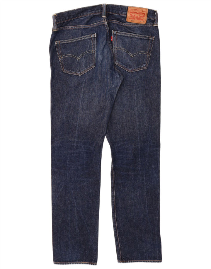 Мужские джинсы Levi's 511 Slim W34 L32 Темно-синие, хлопок