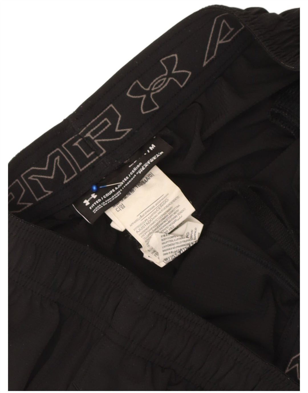 Мужские спортивные шорты Under Armour Heat Gear, средний черный из полиэстера