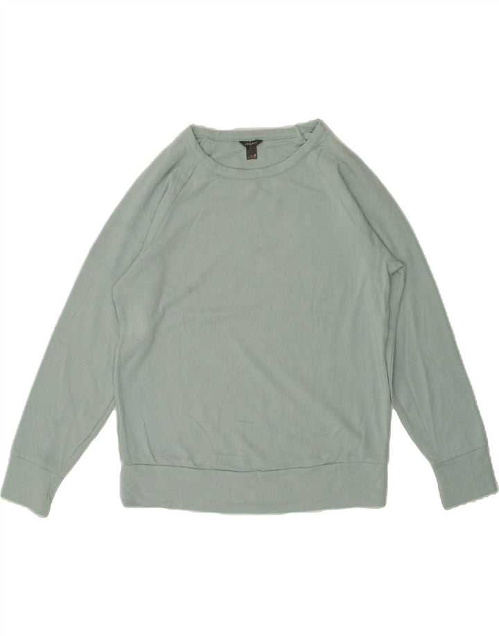 EDDIE BAUER Womens Sweatshirt Jumper UK 14 Medium Grey Polyester Vintage Eddie Bauer and Second-Hand Eddie Bauer from Messina Hembry 