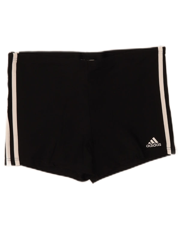 Женские спортивные шорты Adidas UK 14, средний черный нейлон