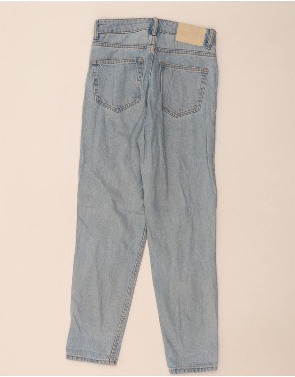 Женские зауженные джинсы Zara EU 36 XS W26 L27, синие, хлопок