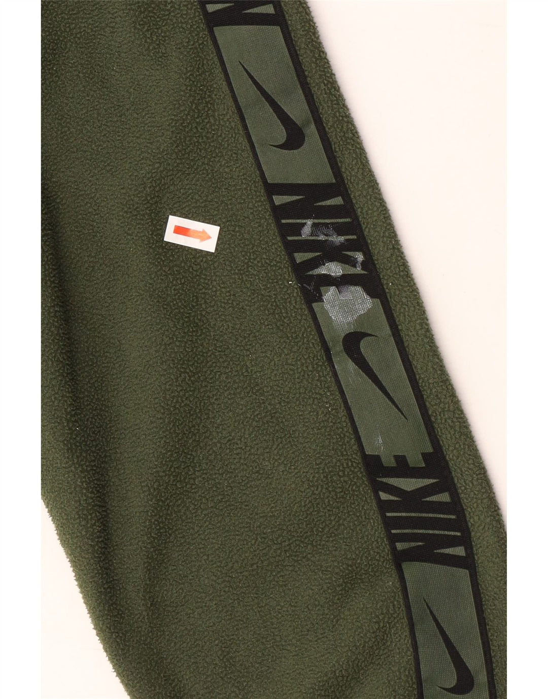 Мужской флисовый джемпер с капюшоном NIKE Therma-Fit XS, зеленый полиэстер