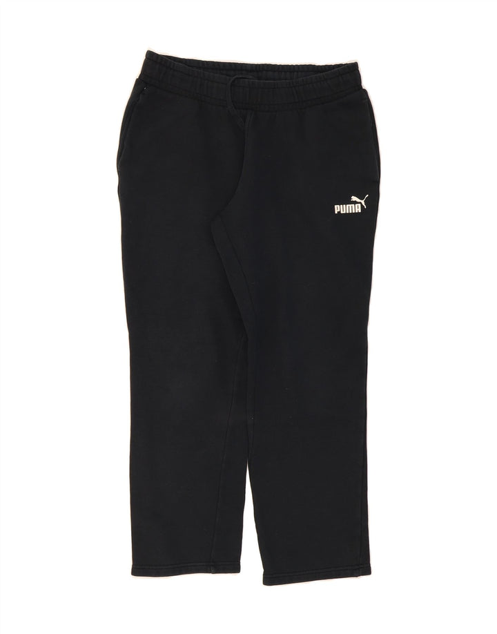 PUMA Womens Tracksuit Trousers UK 12 Medium  Black Vintage Puma and Second-Hand Puma from Messina Hembry 