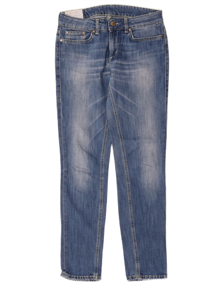 Dondup Женские узкие джинсы W29 L29 Синие хлопковые
