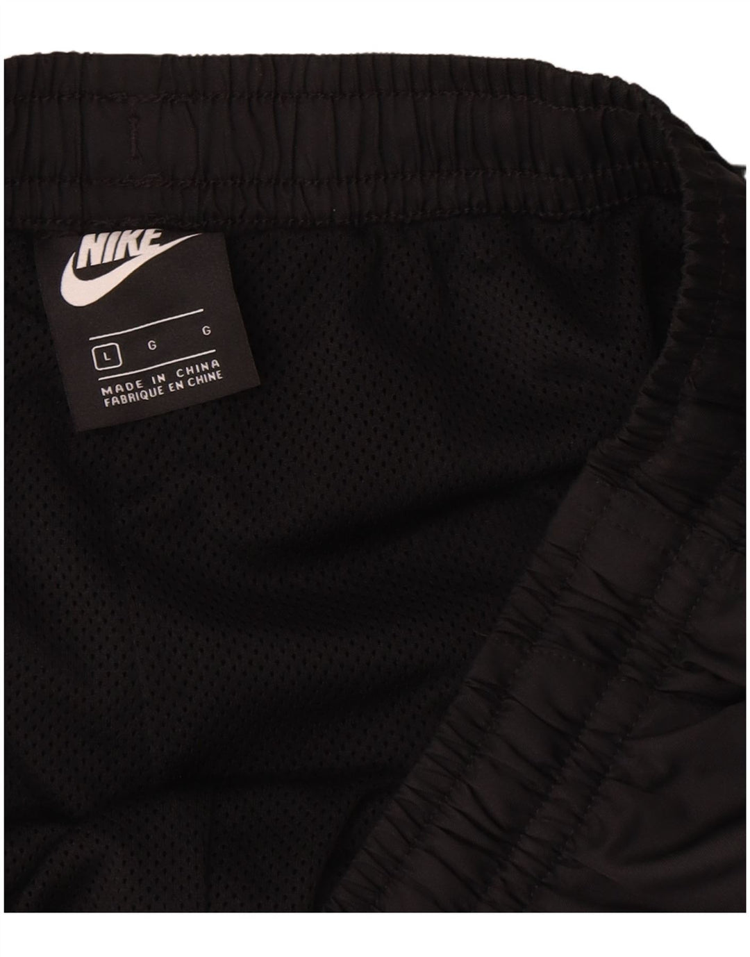 Мужские спортивные шорты Nike Regular с графикой, большие черные полиэстер